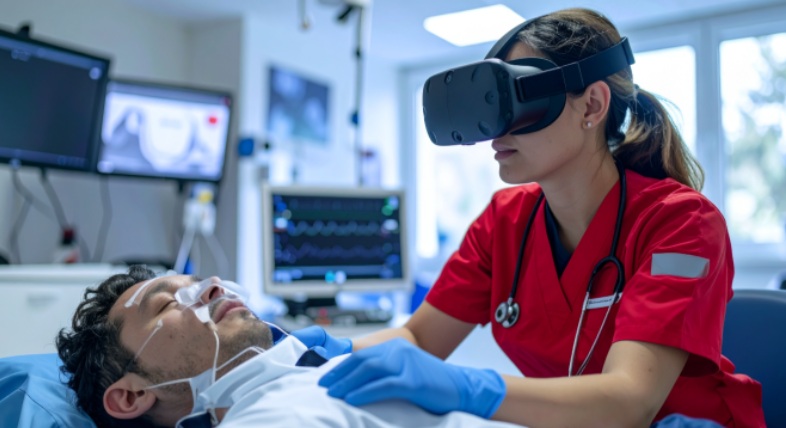 Primeiro socorros na realidade virtual Realidade virtual no ensino de primeiros socorros com simulações