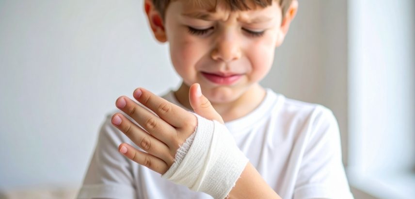 Machucado Pediatria em ação: Como prevenir acidentes domésticos com crianças
